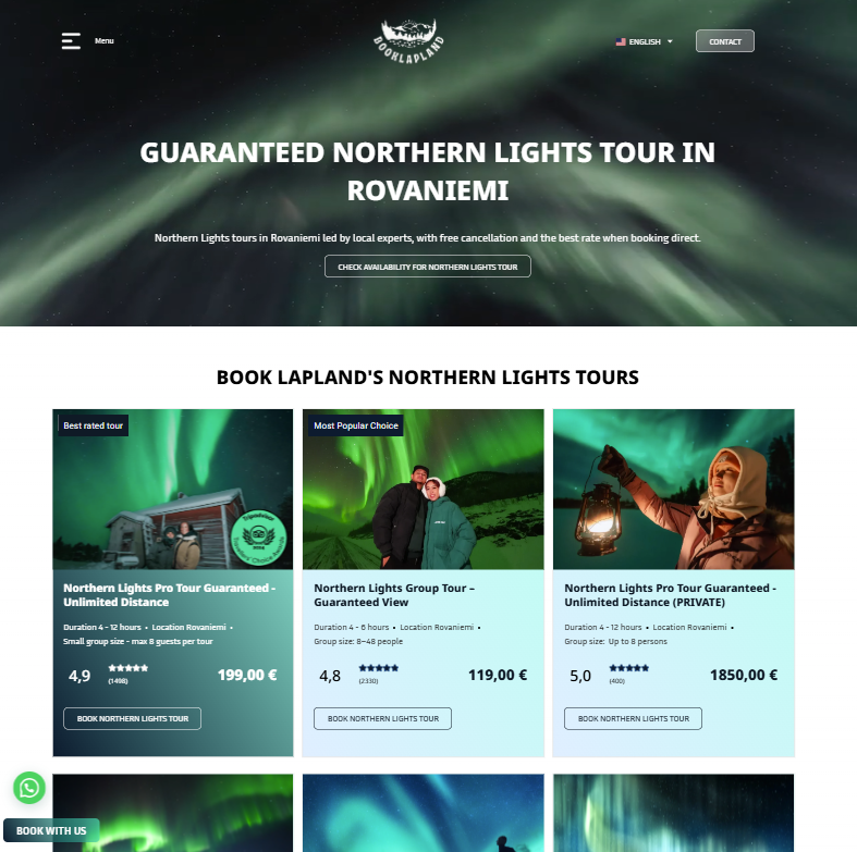 Website improvements focused on functionality and SEO optimization.