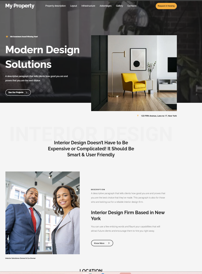 WordPress & Astra Theme Landing Page